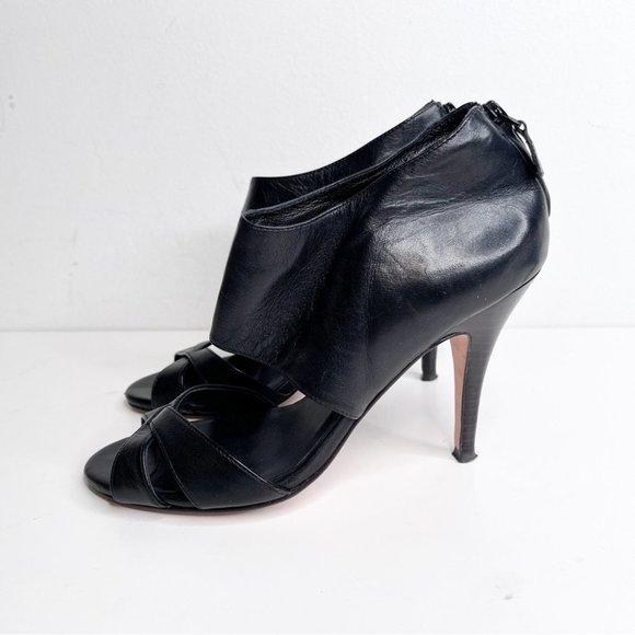 Cole Haan Black Leather Heels - Picture 3 of 6